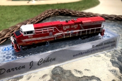 N Scale ES44AC CSX 9-1-1 Honoring our First Responders