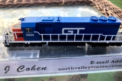 N-Scale SD40-2 GTW