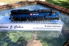 N Scale SD70ACe MRL Red Dot Logo