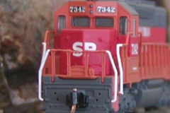 N-Scale Southern Pacific Experimental Daylight, Nose