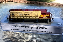 N-Scale GP40-2 Wisconsin Central Sesquicentennial