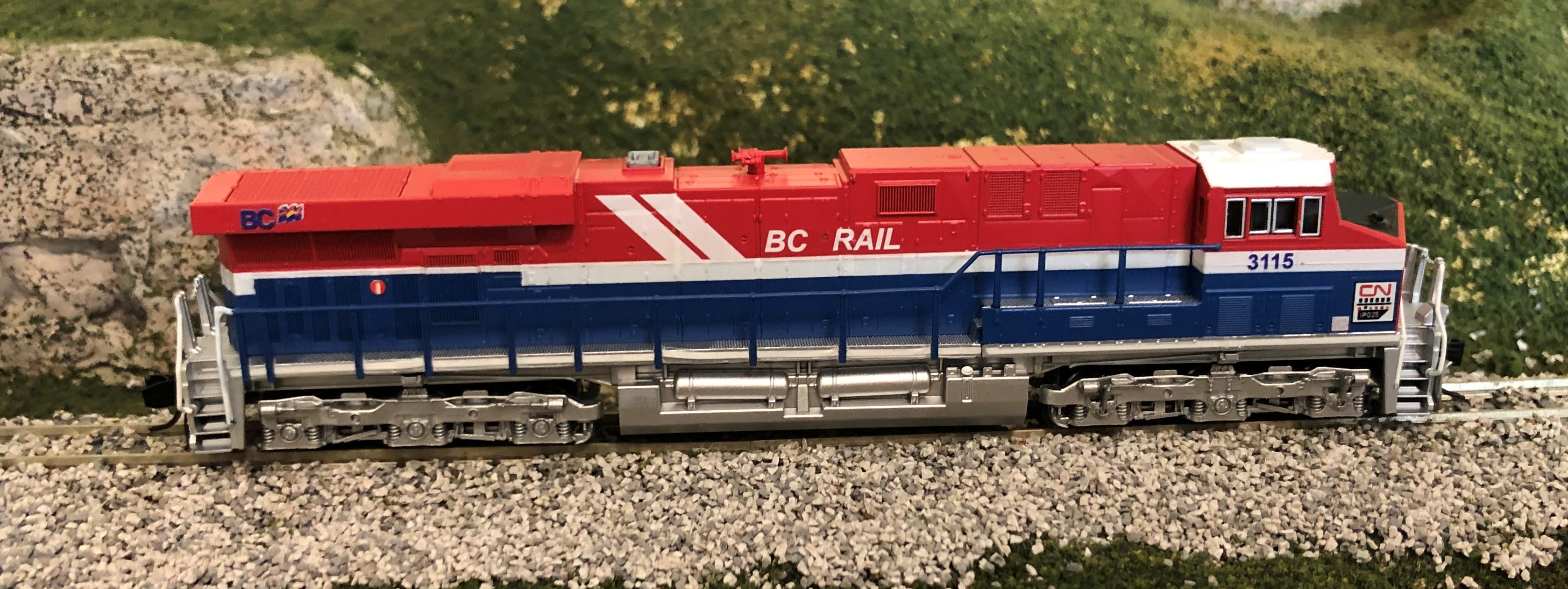 C Rail (Canadian National 25th Ann. Heritage Unit); ES44DC N-Scale
